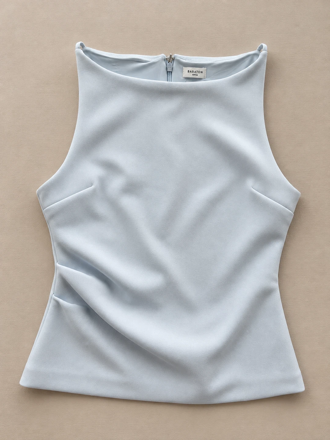 Babaton / Aritzia FigureKnit Commons Top - Midday Blue