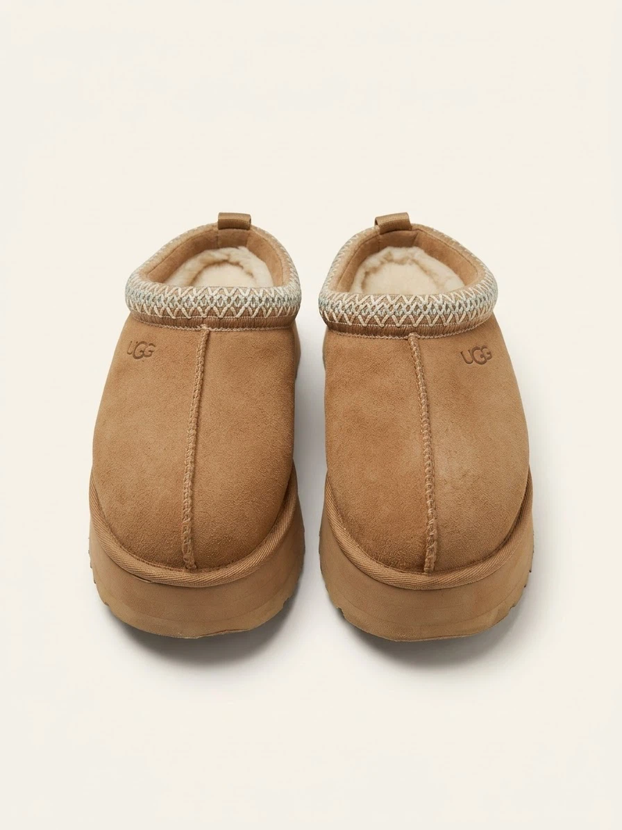 UGG Tasman Platform Suede Slippers - photo 2