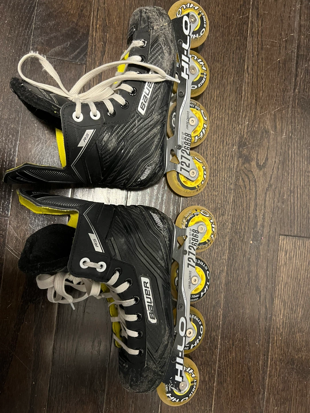 Bauer RS Inline Hockey Skates, size 2 - photo 2