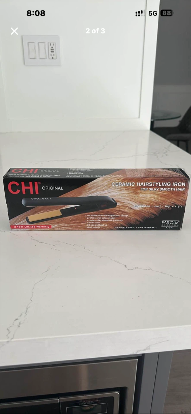 CHI Original Ceramic Hairstyling Iron - photo 3