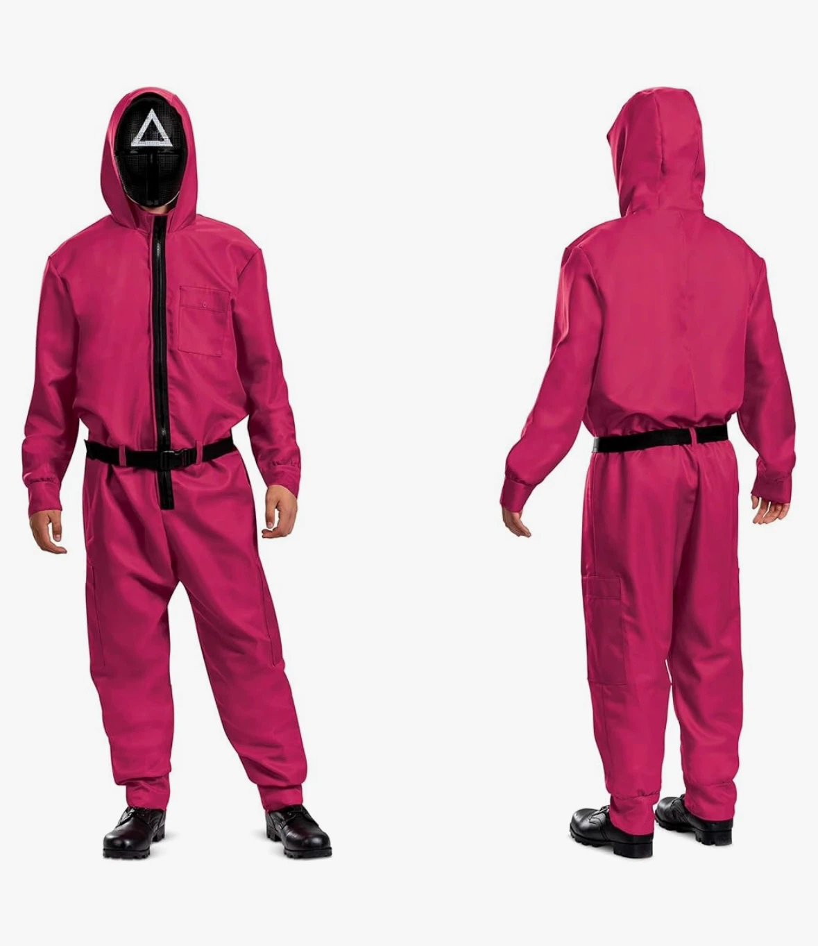 Squid Game Triangle Guard Costume