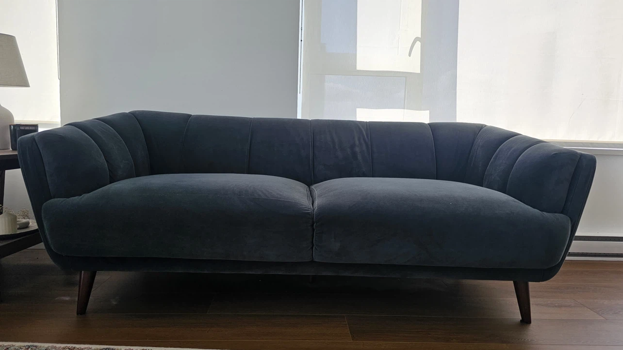 Emerald green sofa - photo 2