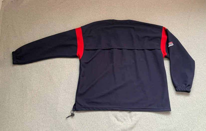 Slo-Pitch National Quarter-Zip Navy Jersey Pullover - Size XL - photo 2