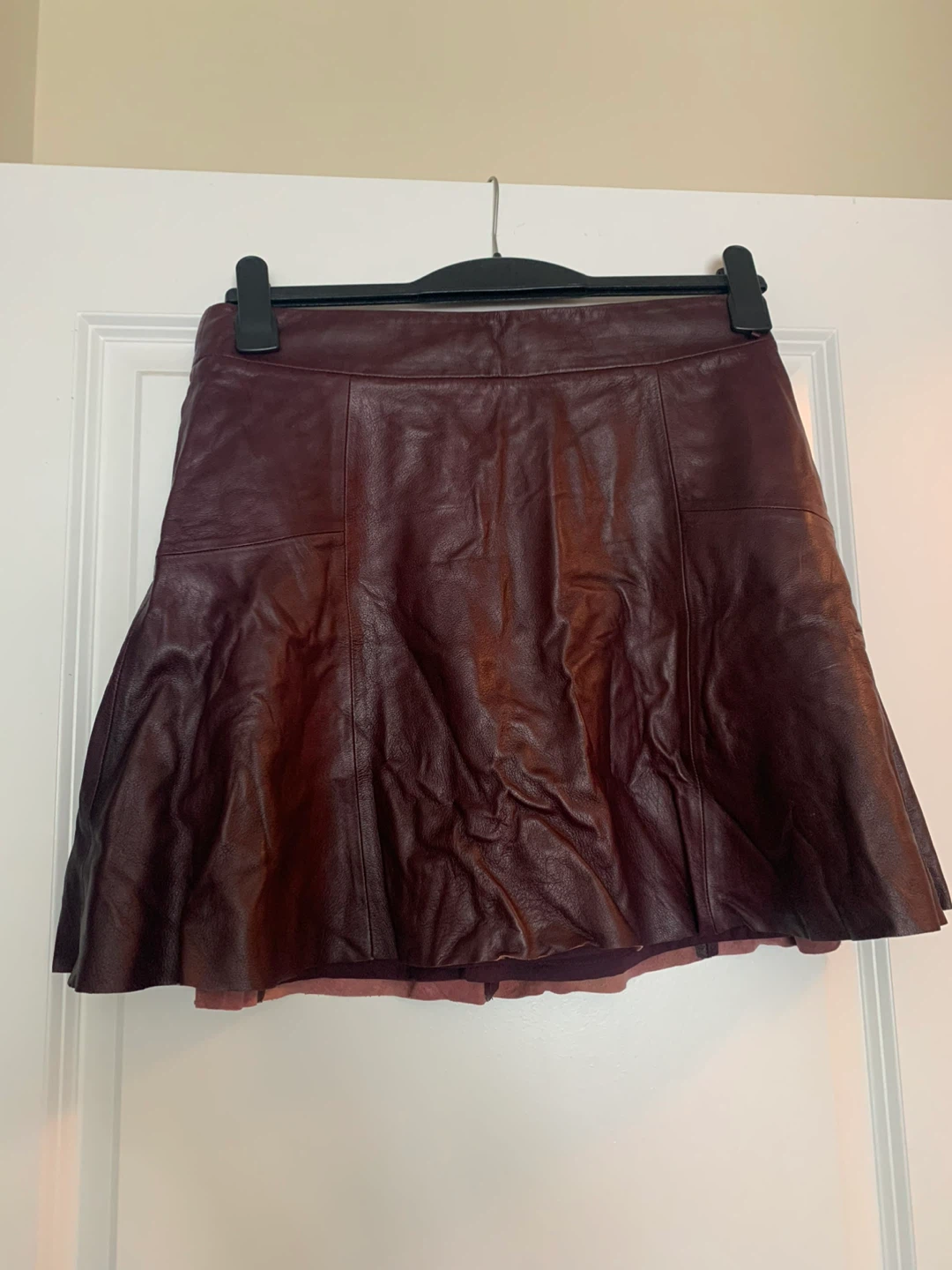 Banana Republic Leather Skirt