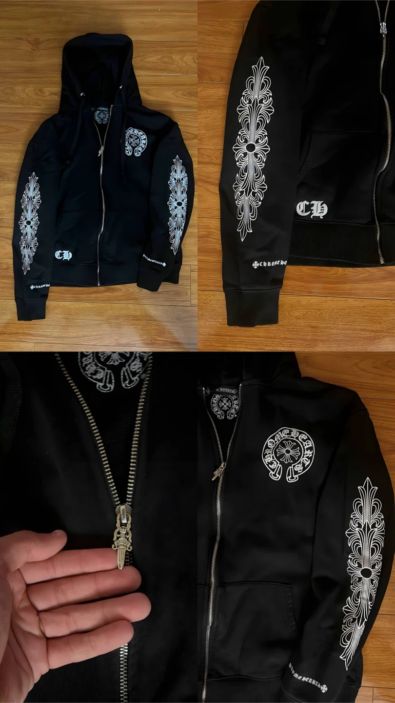 Chrome Hearts Los Angeles Zip-Up Hoodie