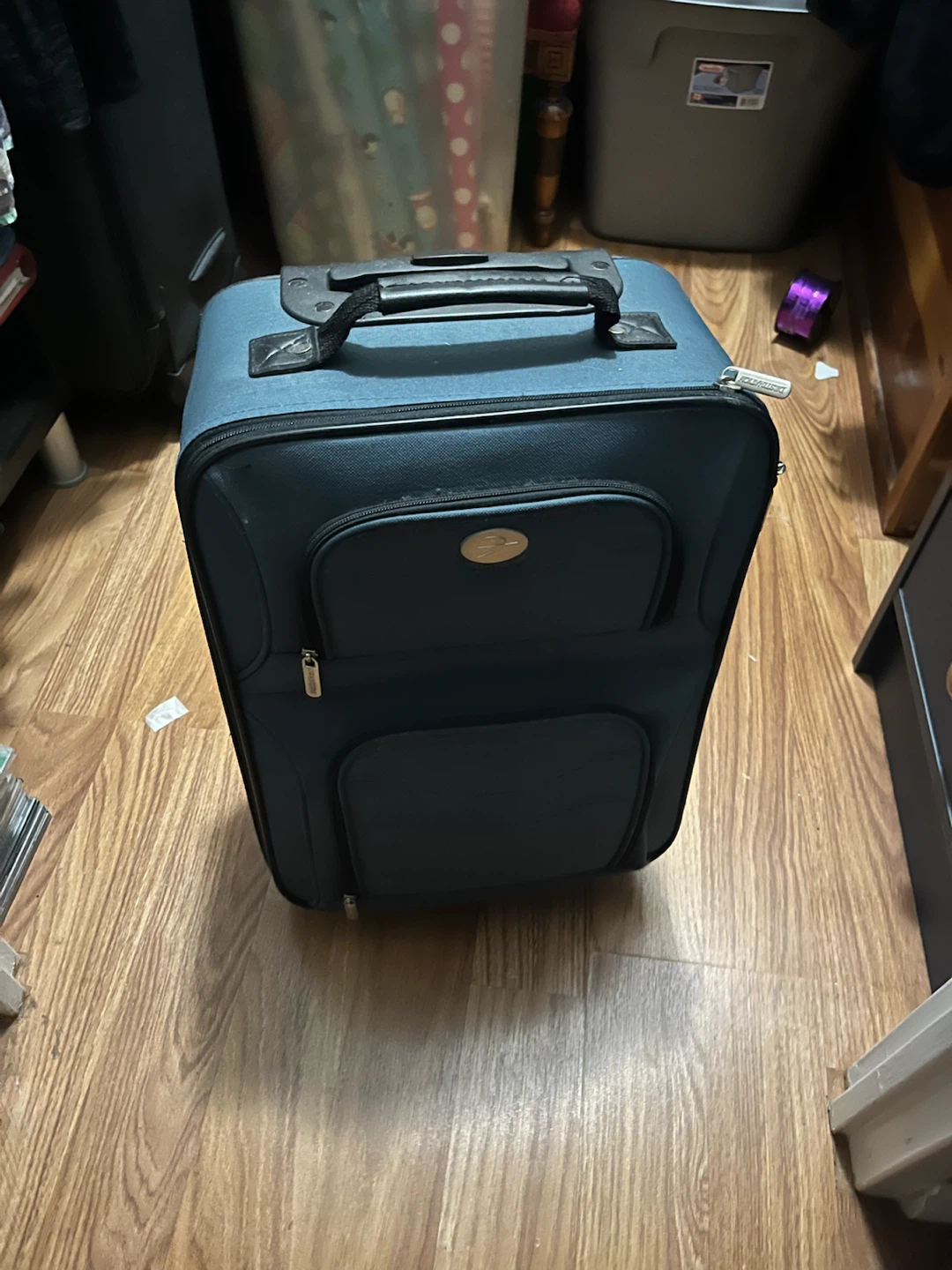 Destination Blue Carry-On Luggage