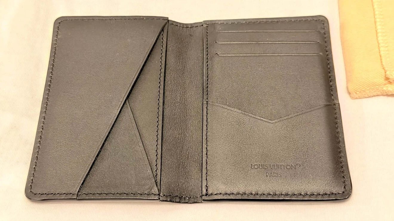 Louis Vuitton Black Empreinte Leather Card Holder - photo 5