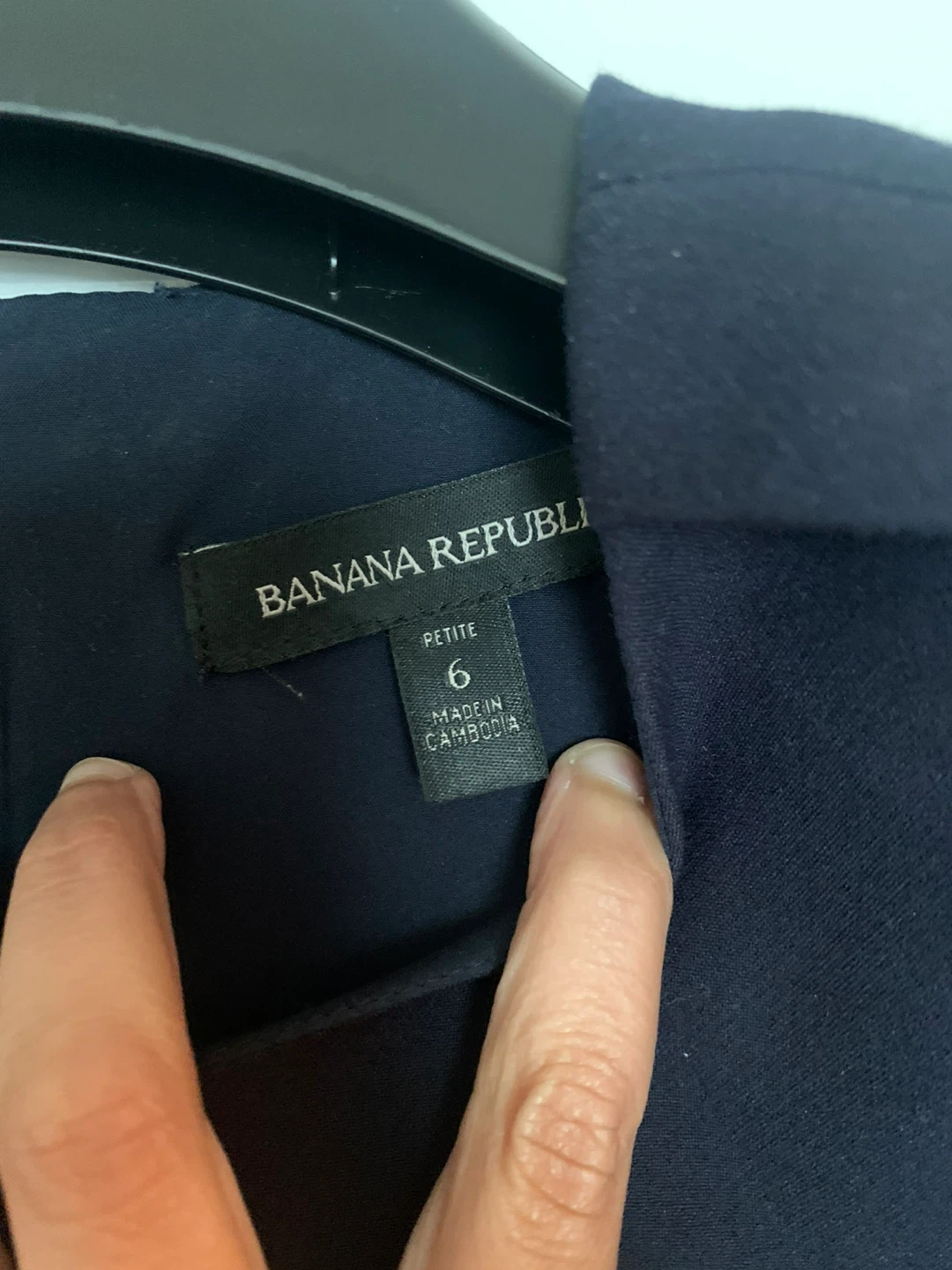 Banana Republic Navy Petite Dress Size 6 - photo 2
