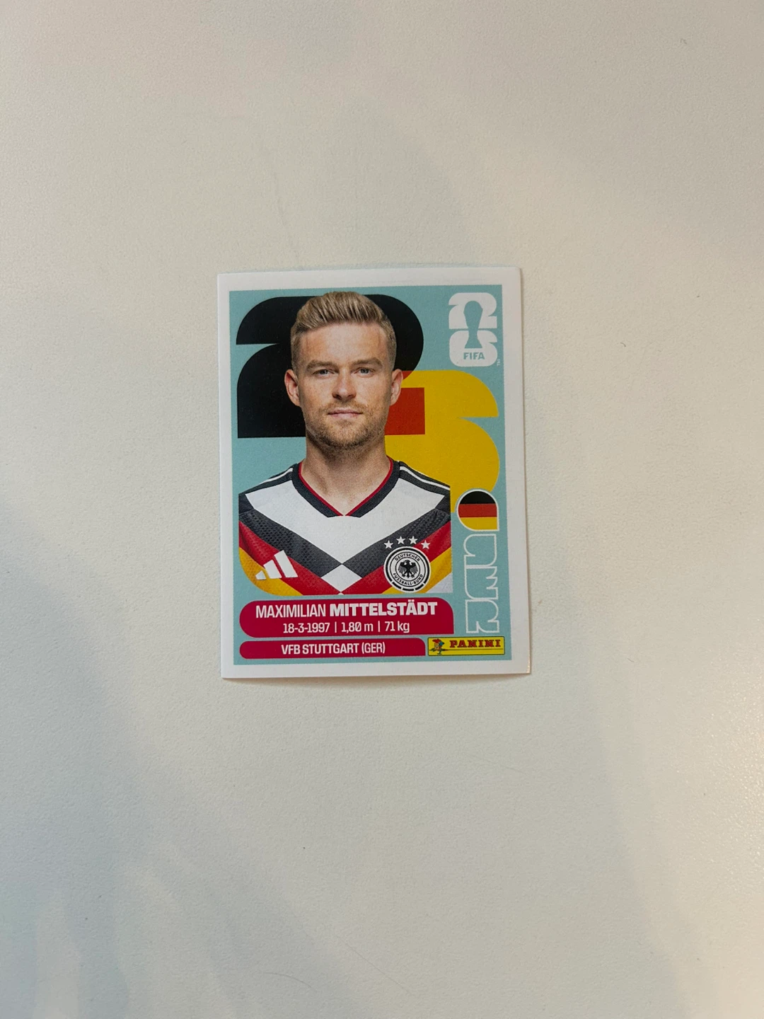 Panini FIFA World Cup 2026 Maximilian Mittelstadt Sticker