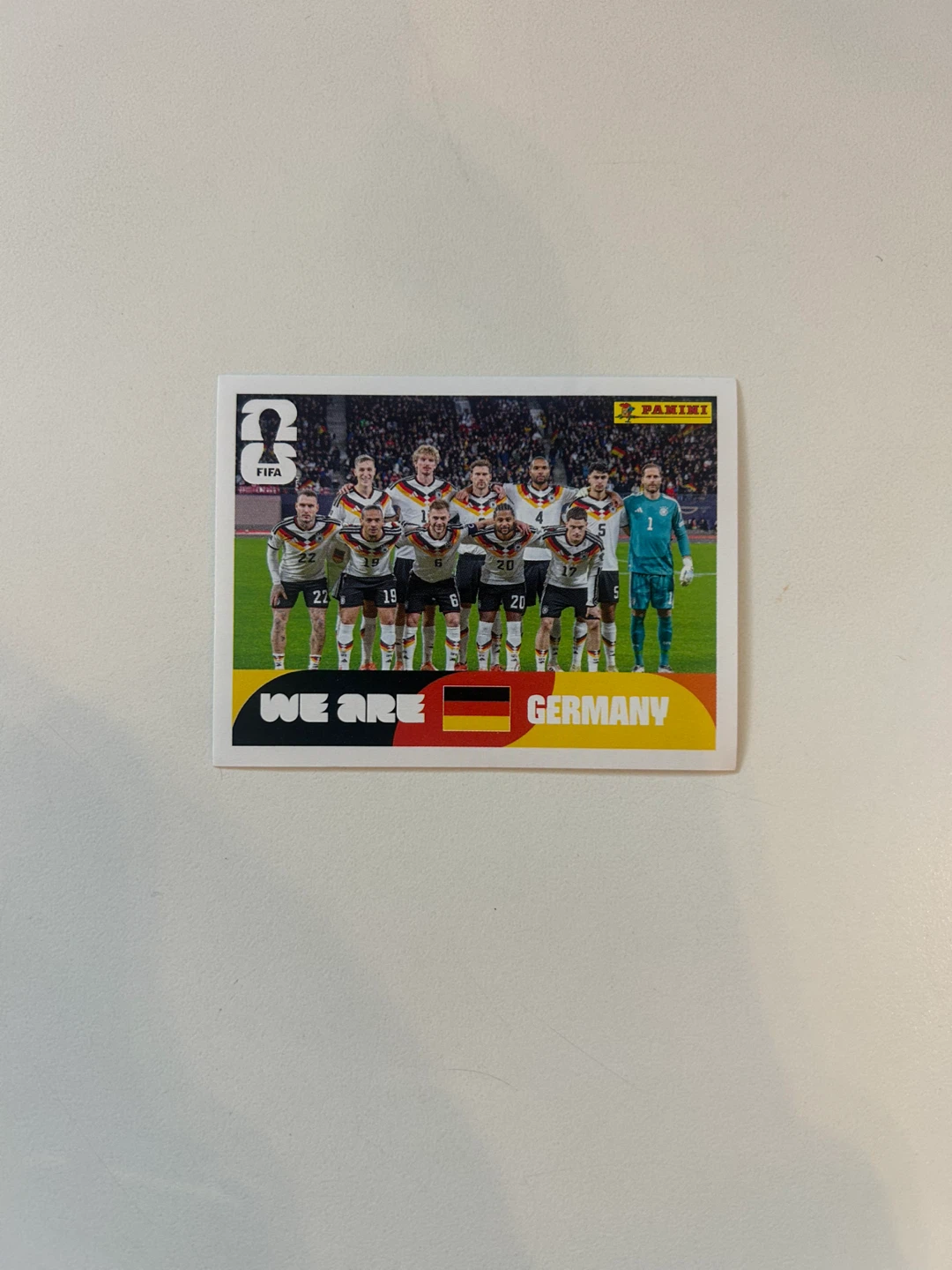 Panini FIFA World Cup 2026 Germany Team Sticker