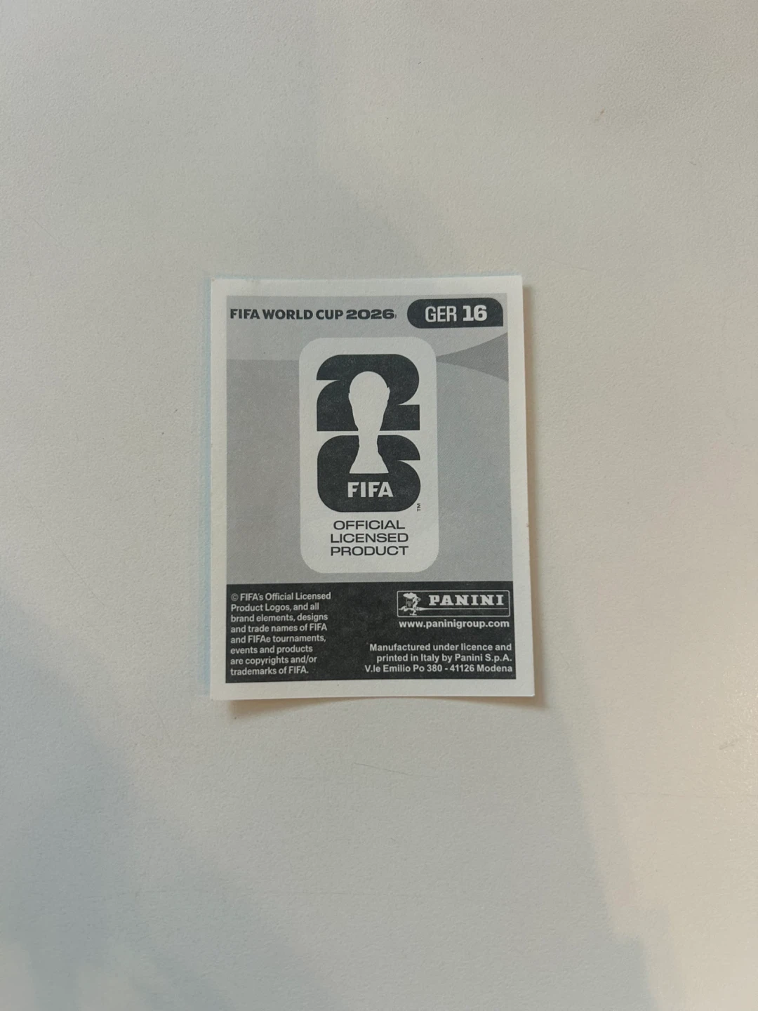 Panini FIFA World Cup 2026 Serge Gnabry Sticker - photo 2
