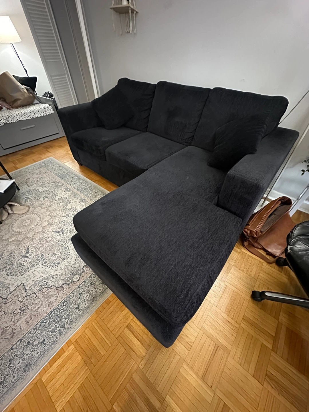 L shaped Sectional Sofa with Chaise - photo 2