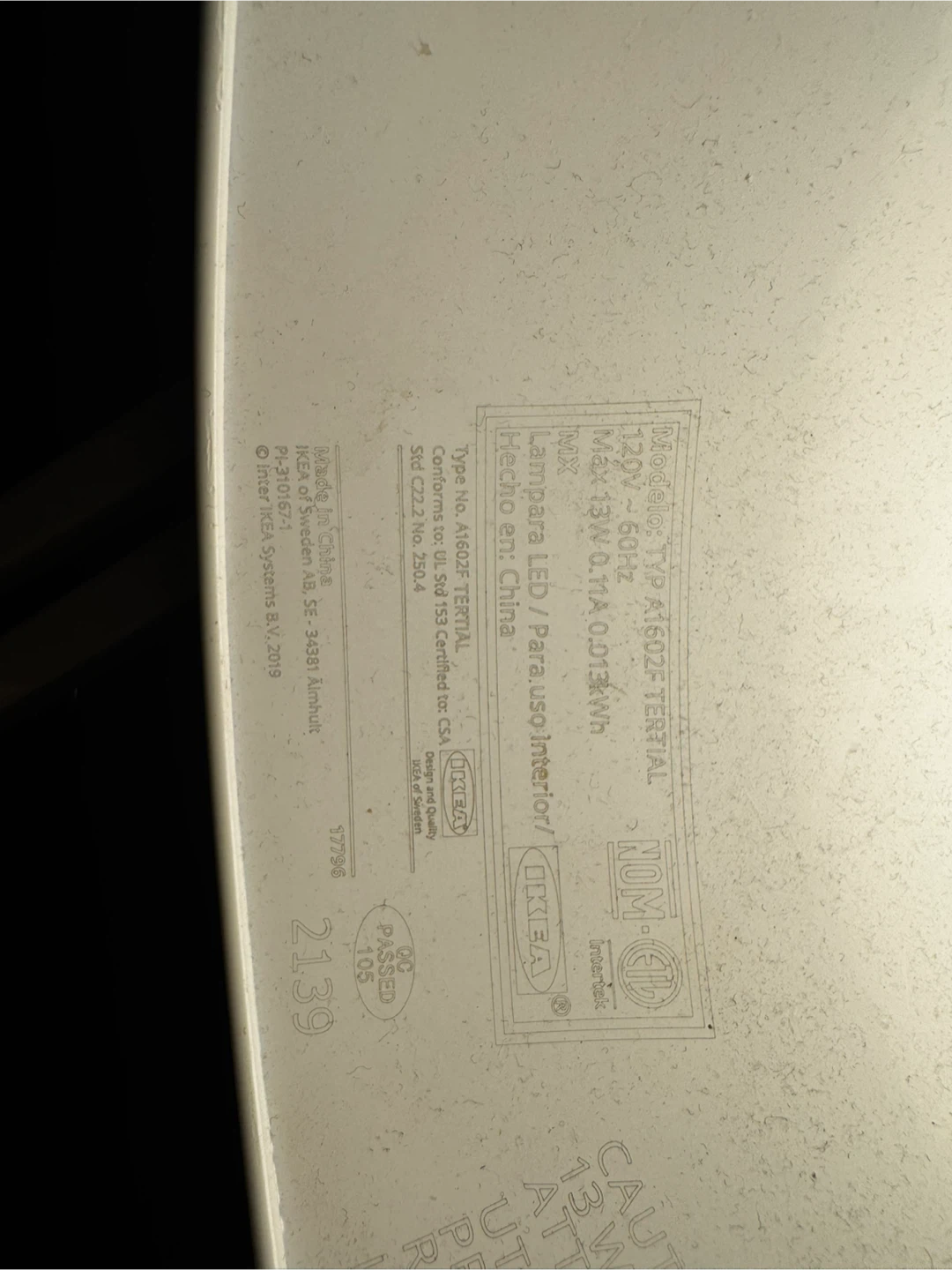 IKEA Tertial work lamp - photo 4