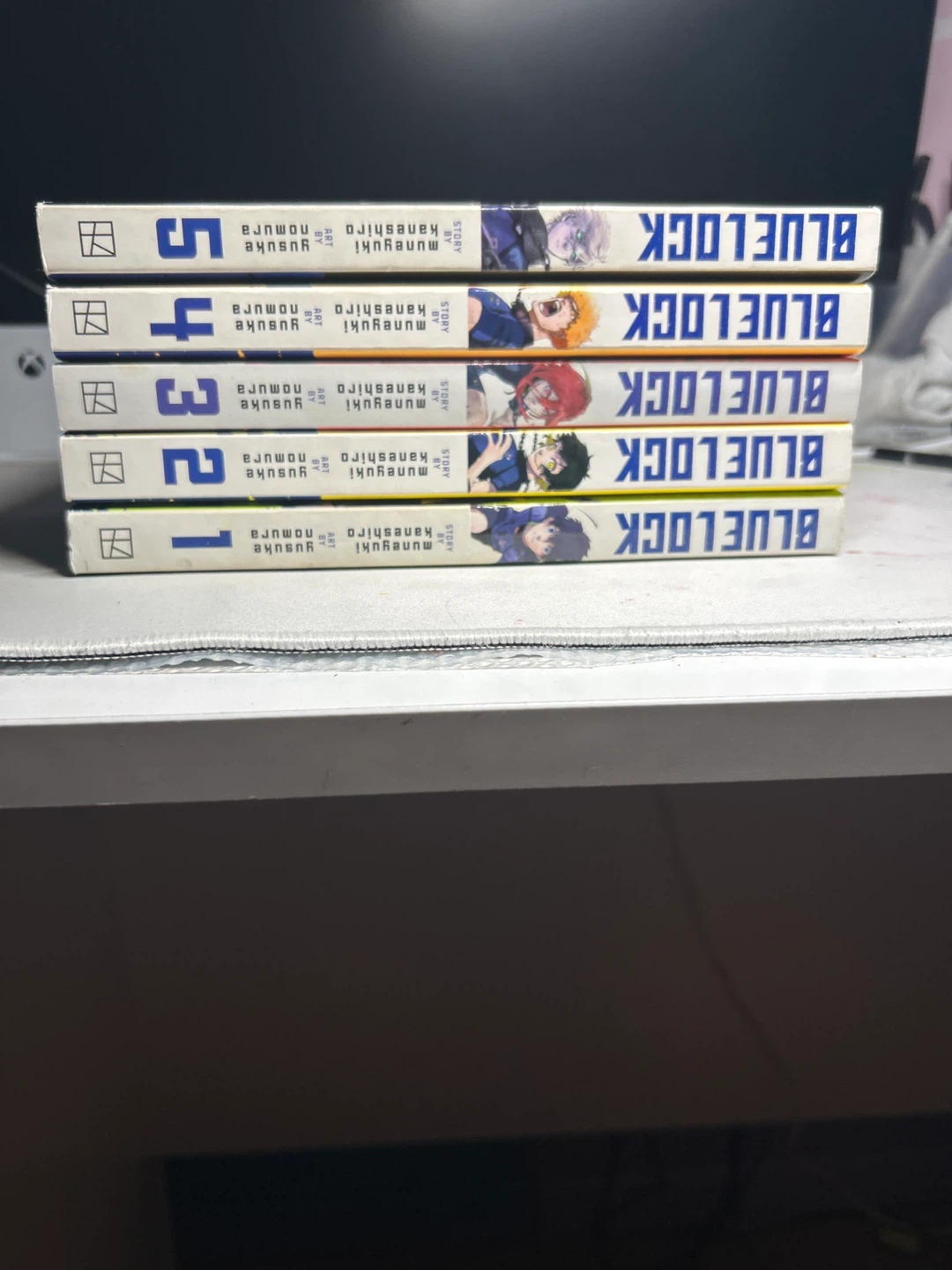 Blue Lock Manga Volumes 1-5