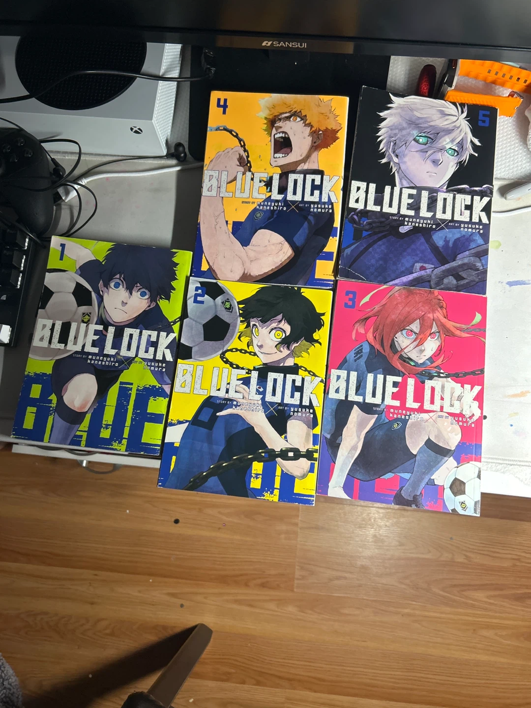 Blue Lock Manga Volumes 1-5 - photo 2