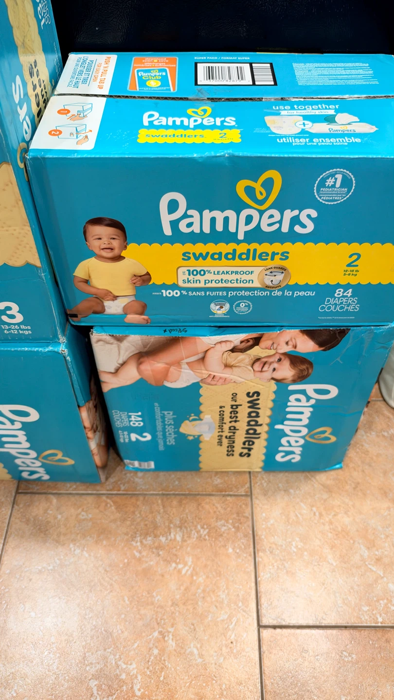 Pampers Swaddlers Size 2 Diapers