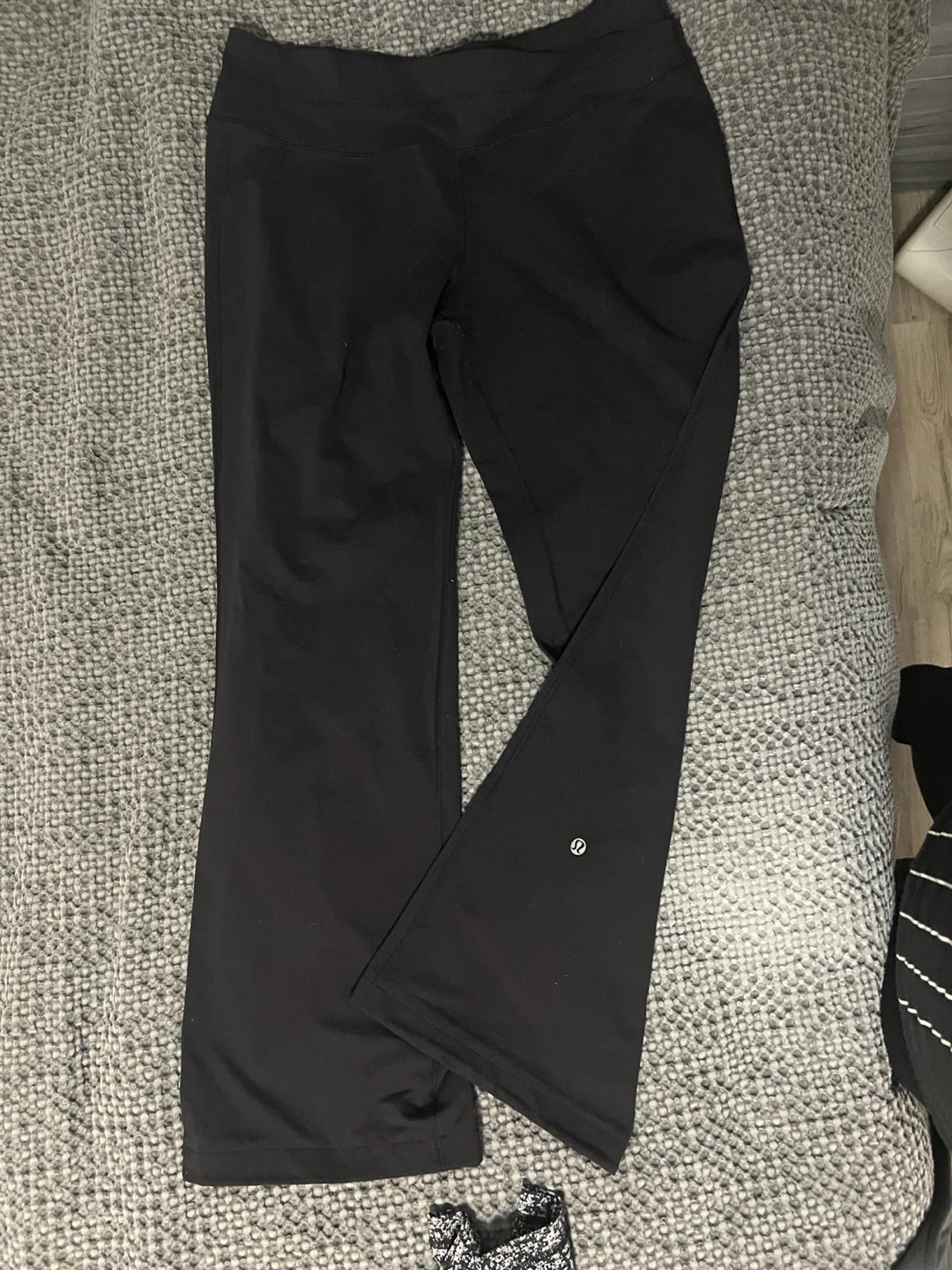 Lululemon Black Flare Pants Size 12