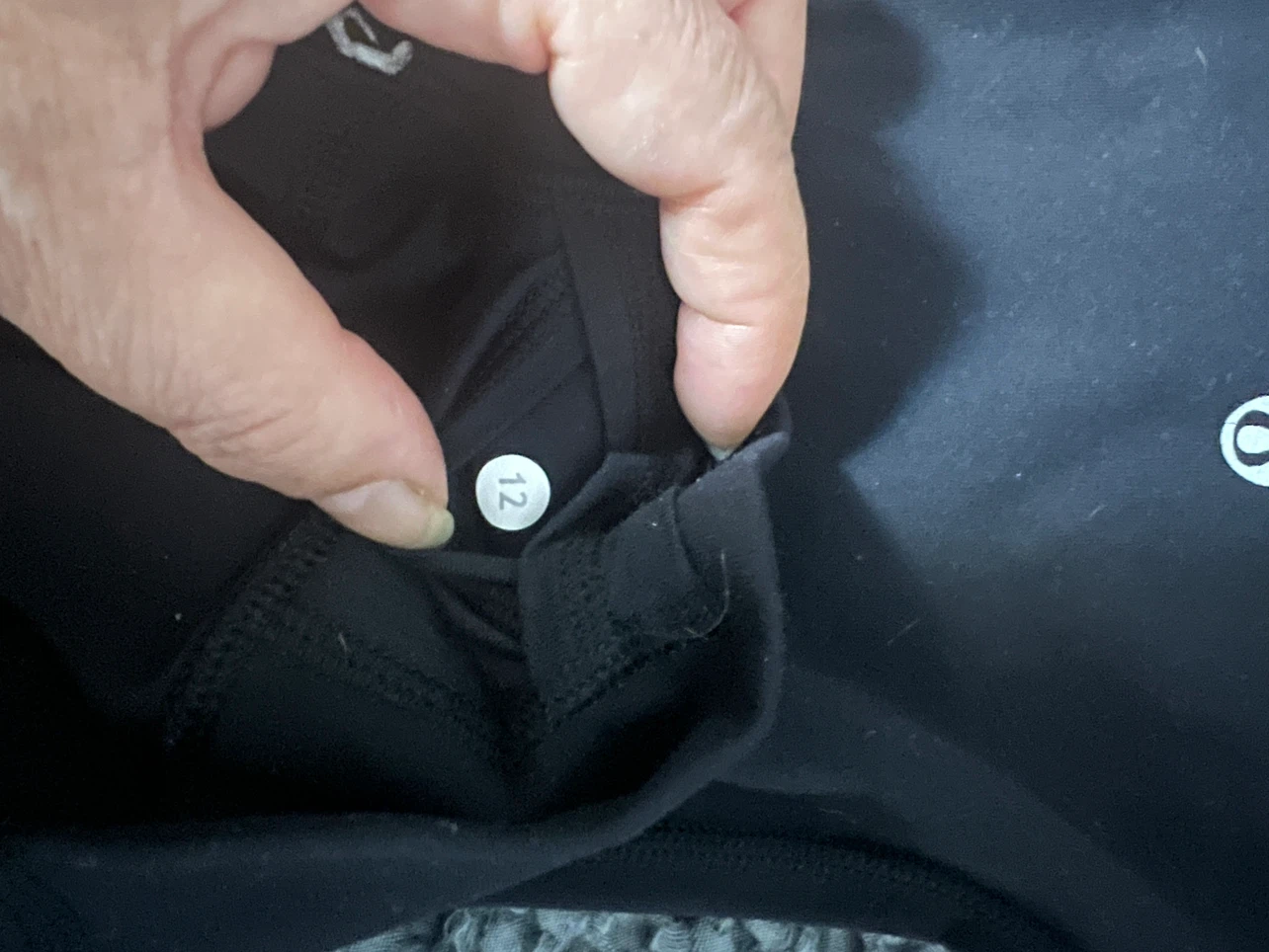 Lululemon Black Flare Pants Size 12 - photo 2