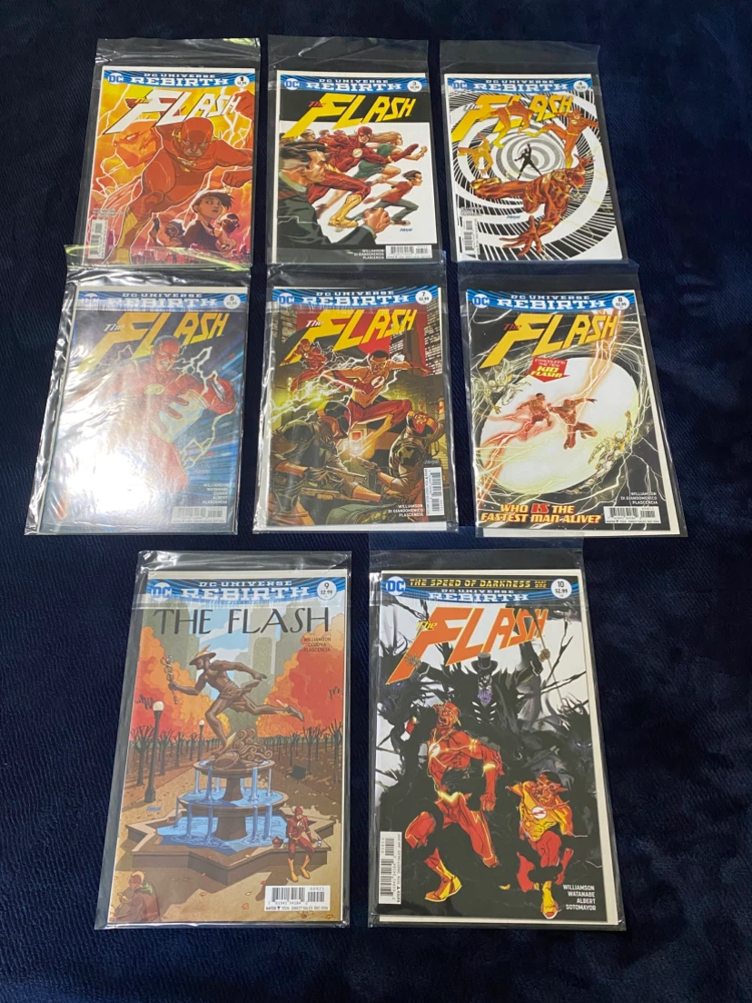 The Flash DC Universe Rebirth Comics Collection ***