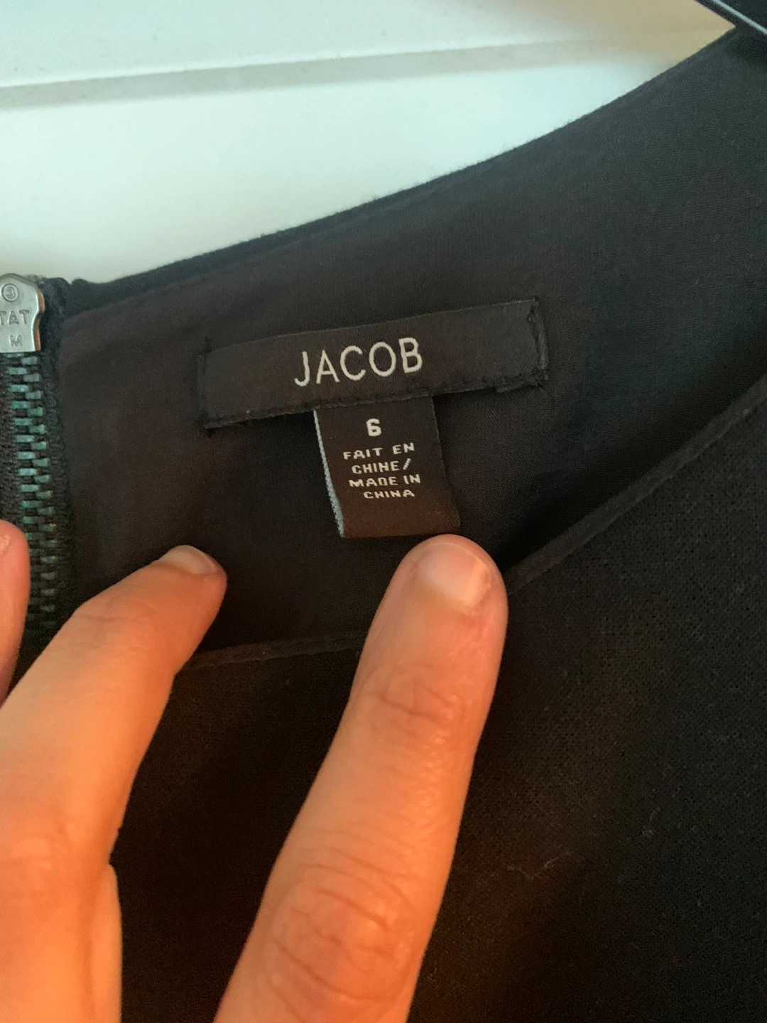 Jacob Black Dress Size 6