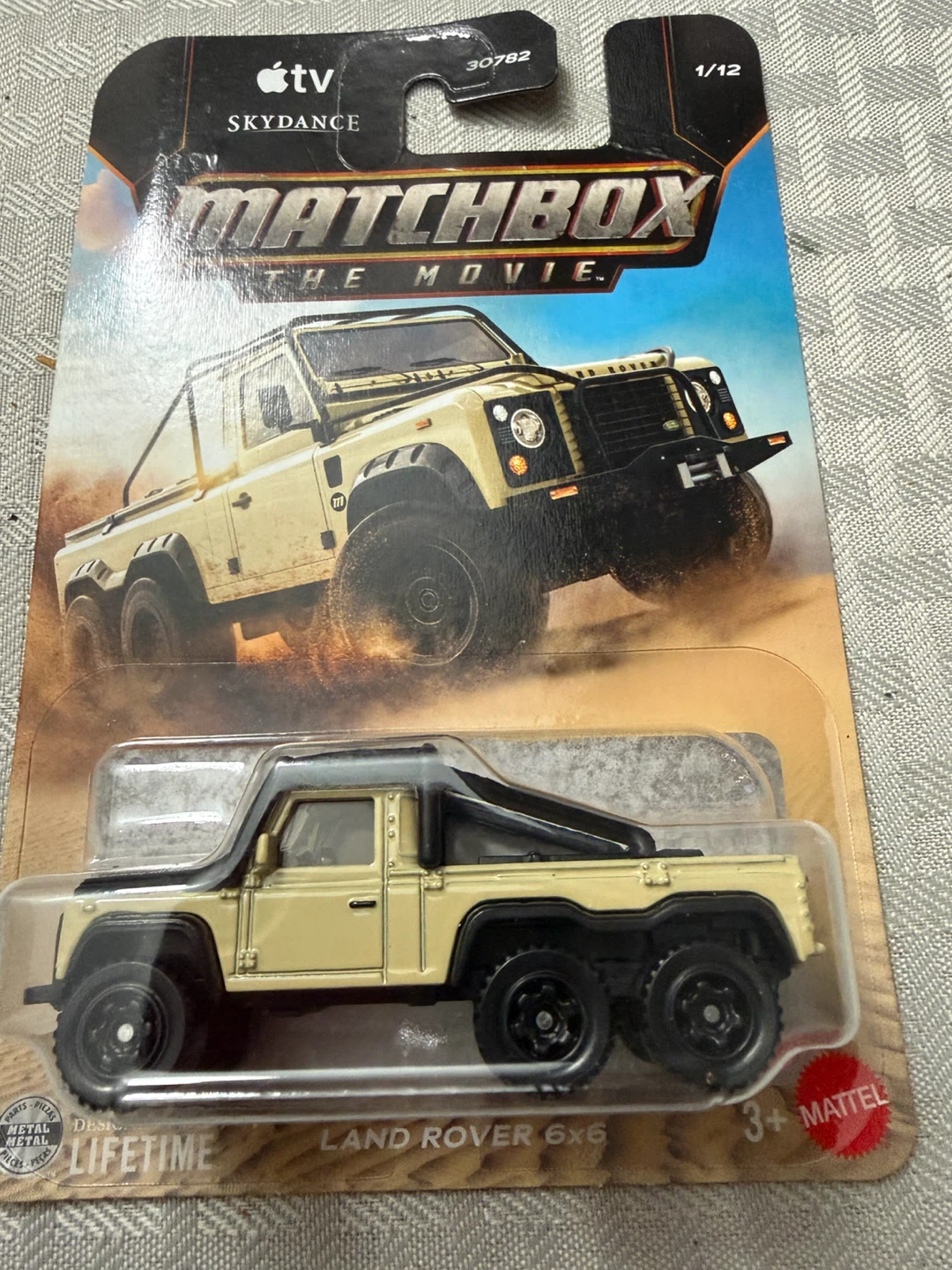 Matchbox Land Rover 6x6 The Movie