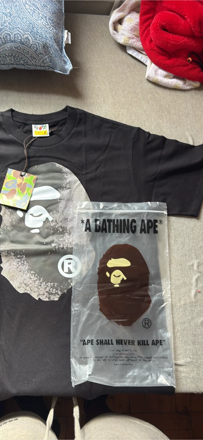 A Bathing Ape T-Shirt Black Size M - photo 2