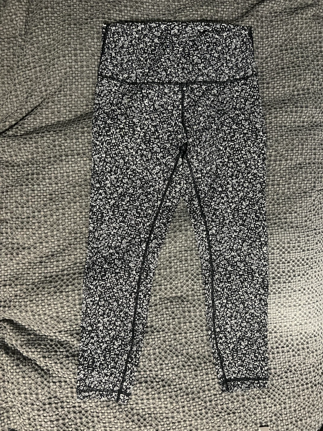 Lululemon Black and White Patterned Leggings