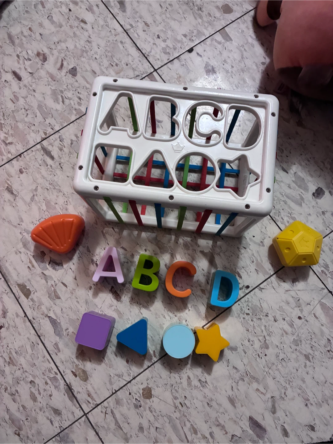 Toddler Sensory Shape Sorting Cube