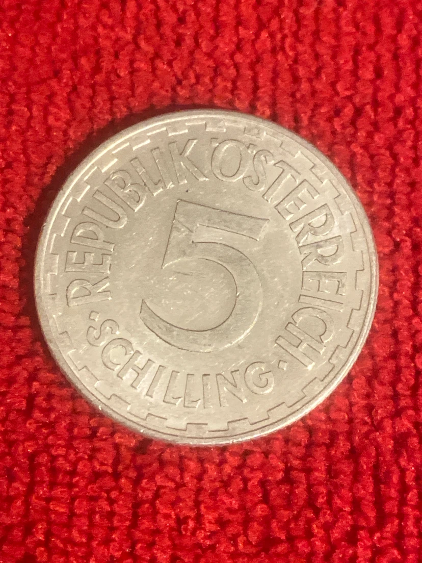 1952 Austrian 5 Schilling Coin - photo 2