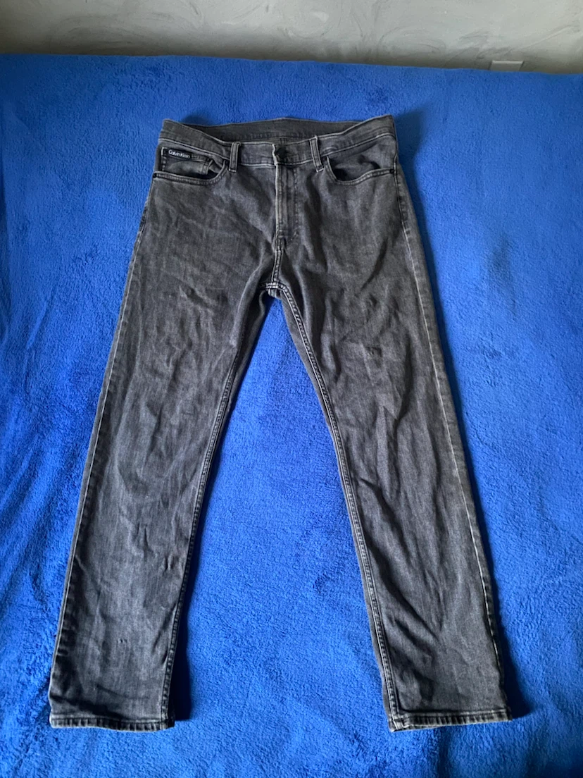 Calvin Klein Slim Straight Fit Jeans - photo 2