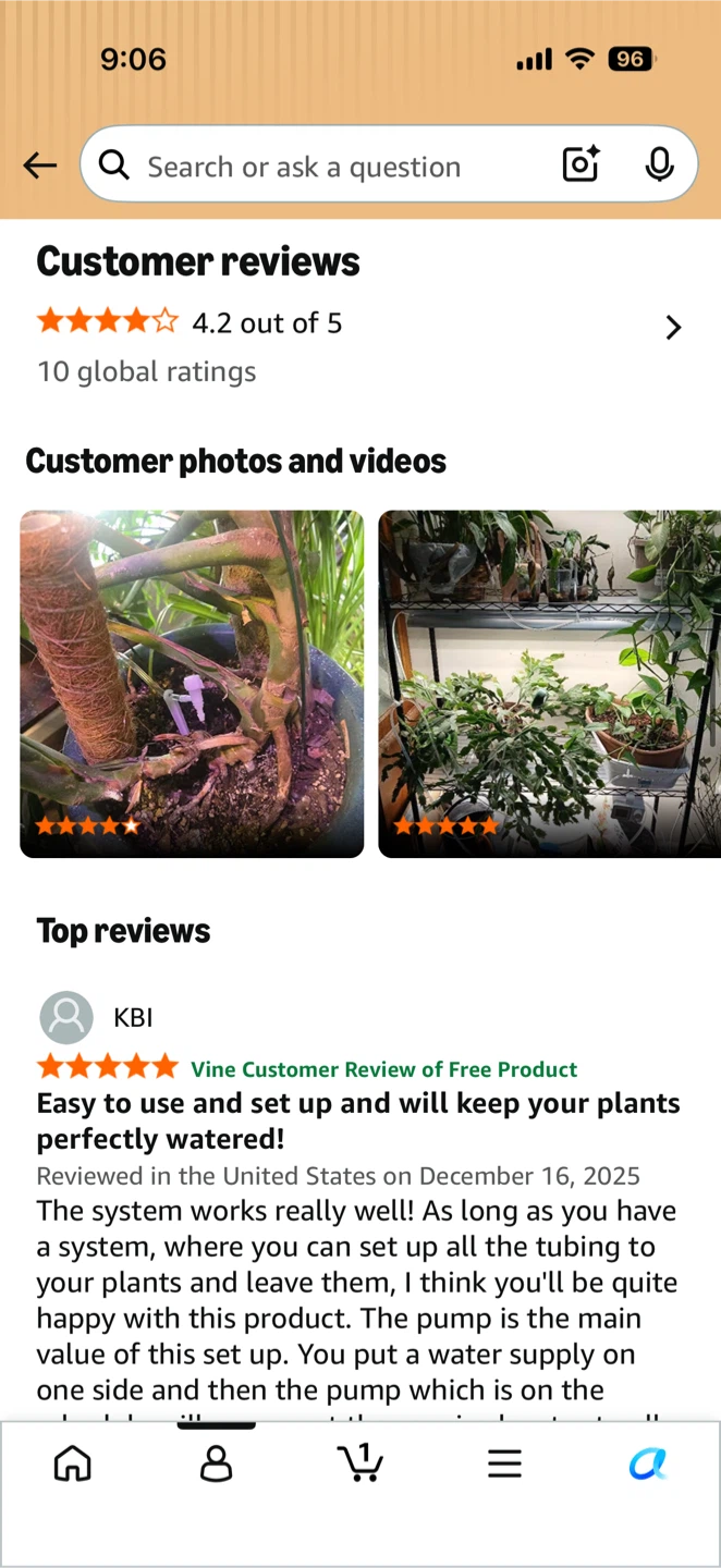 ETGOLE Automatic Plant Watering System for 20 Pots - photo 4