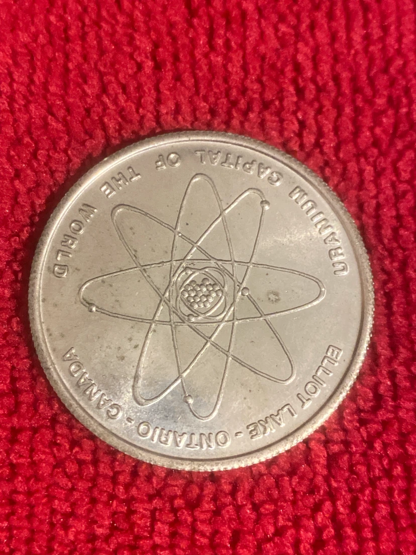 1977 Elliot Lake Silver Jubilee Commemorative Coin
