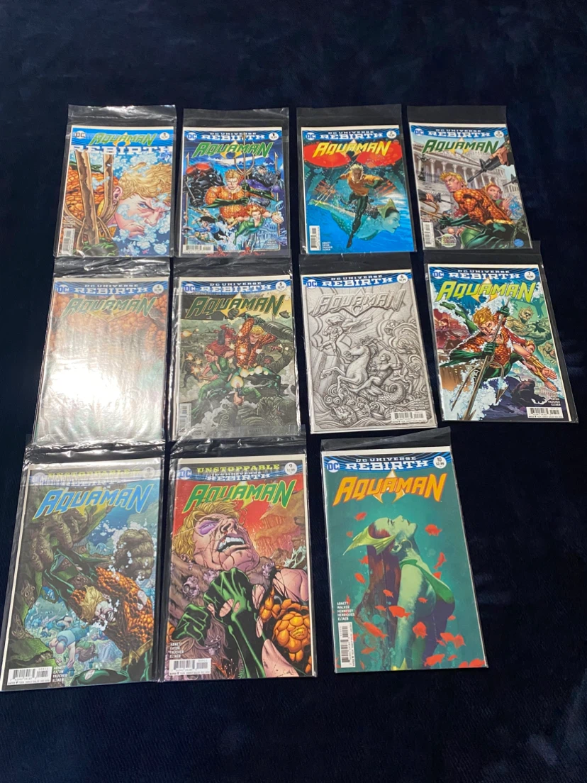 Aquaman DC Universe Rebirth Comics Collection ***