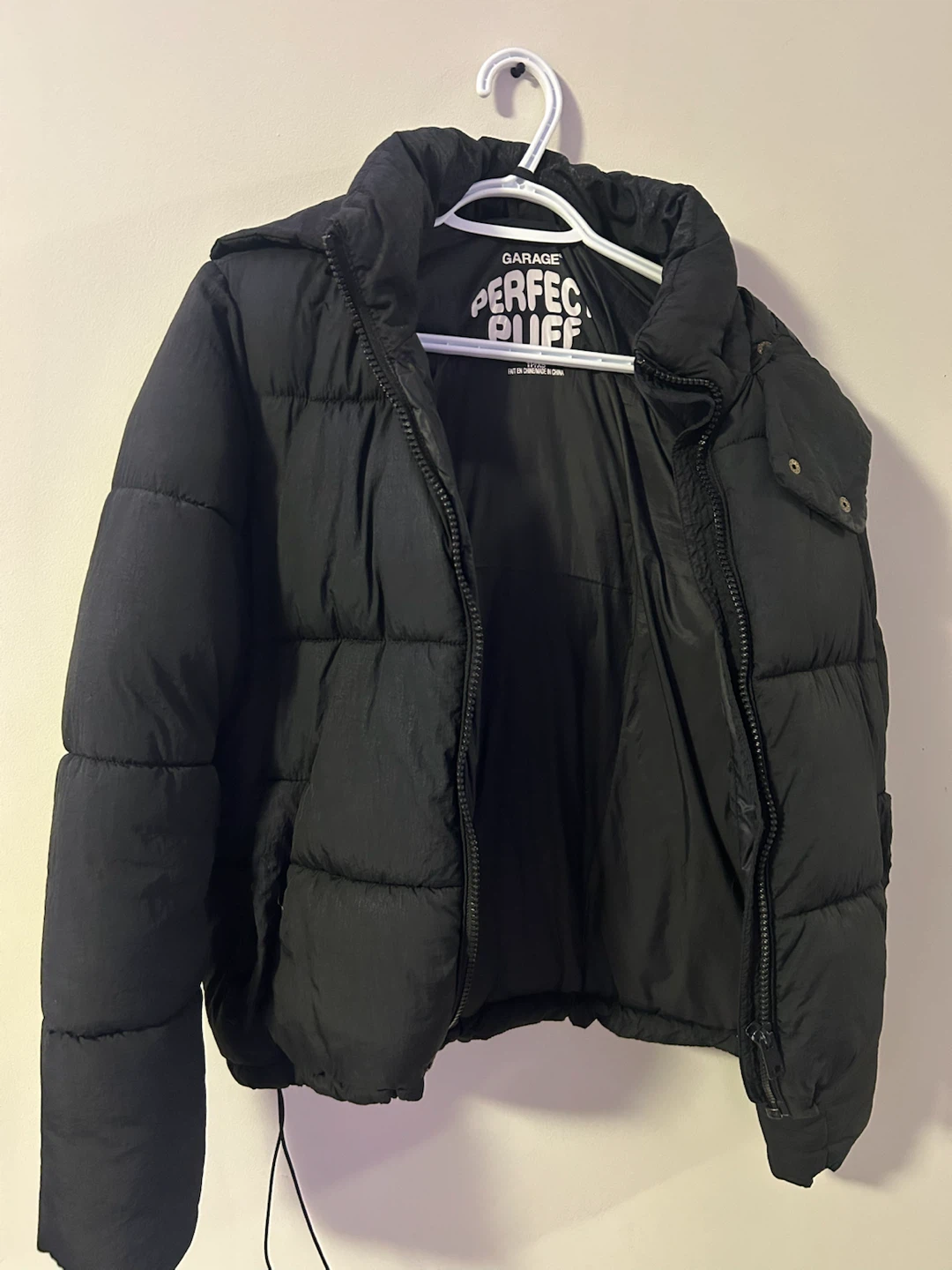 Garage Perfect Puff Jacket Black