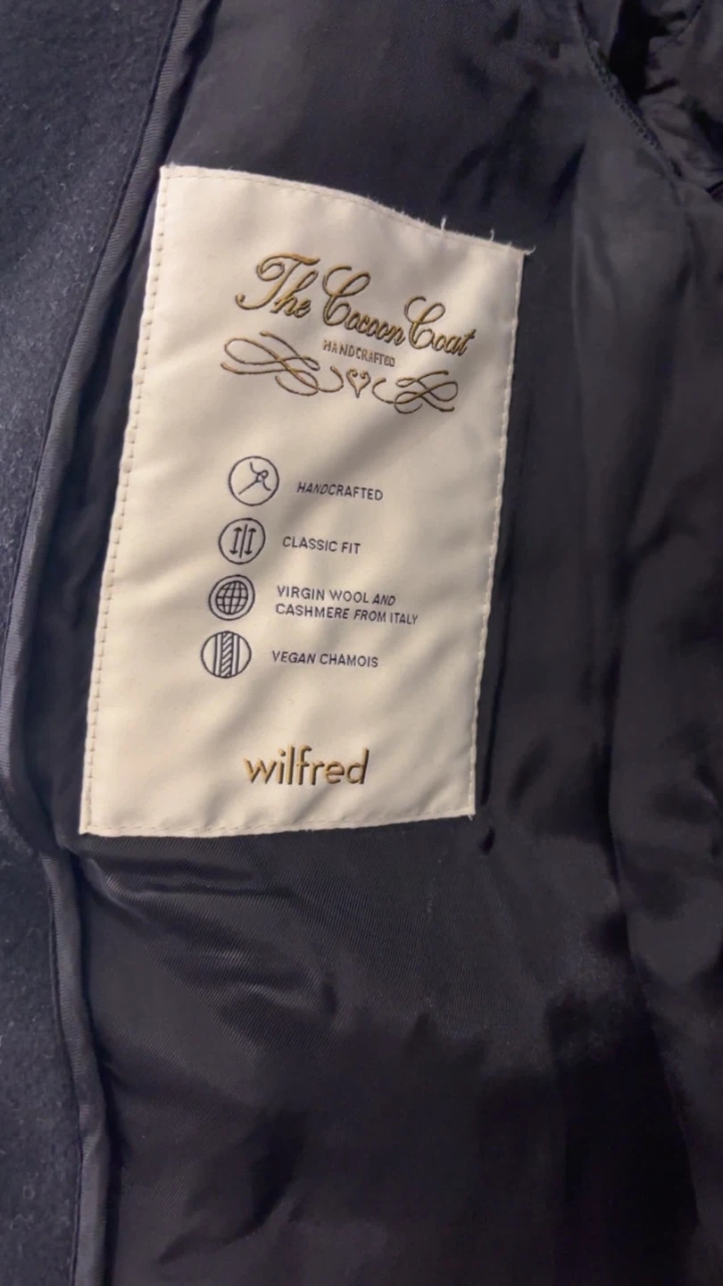 Wilfred The Cocoon Coat - Black - photo 3