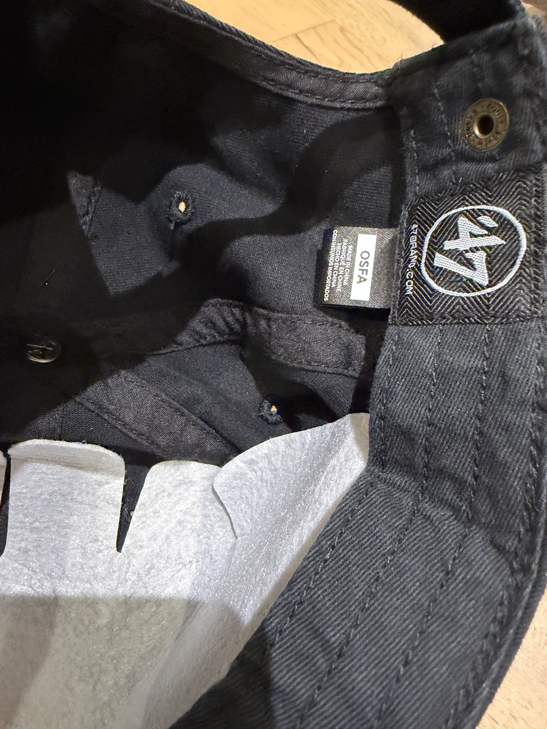 47 Brand Toronto Raptors Clean Up Adjustable Cap - photo 4