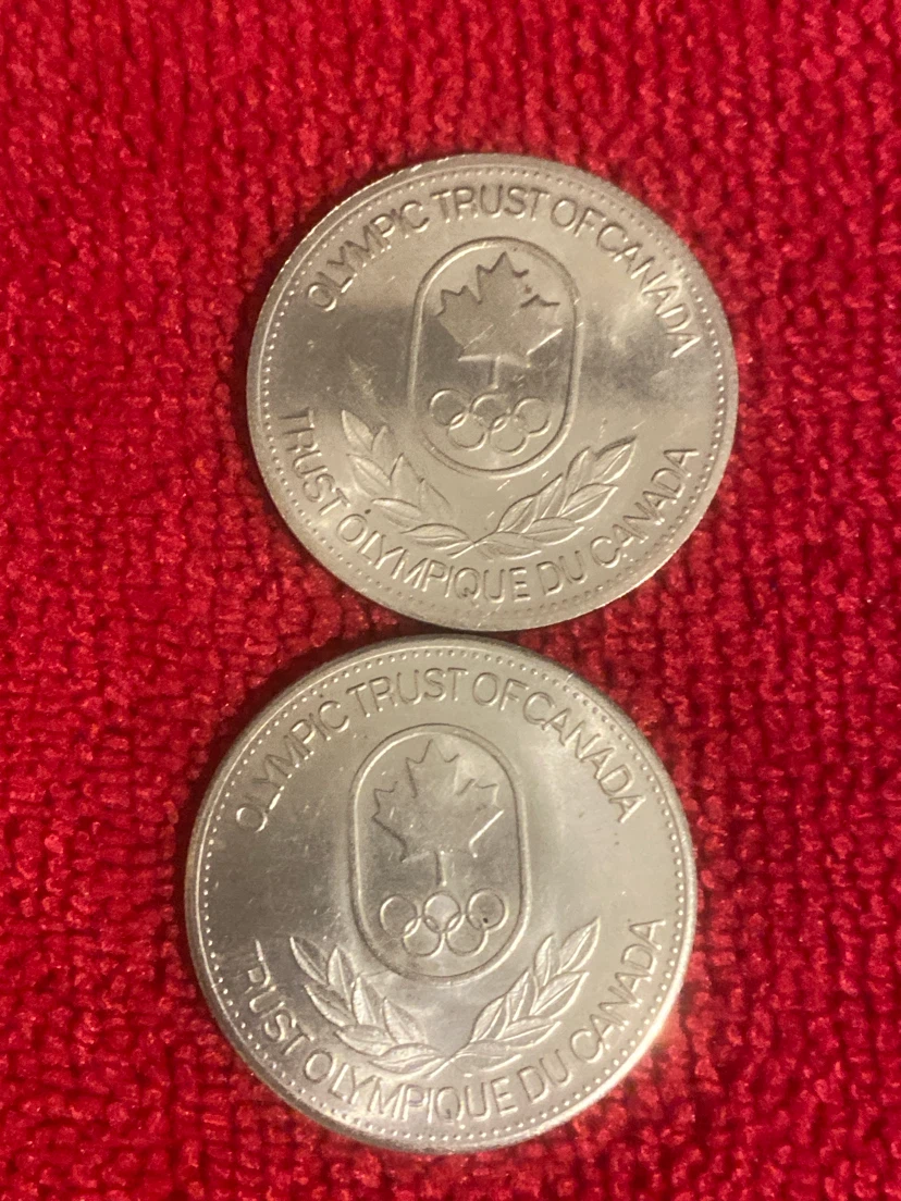 2 Olympic Trust of Canada Tokens