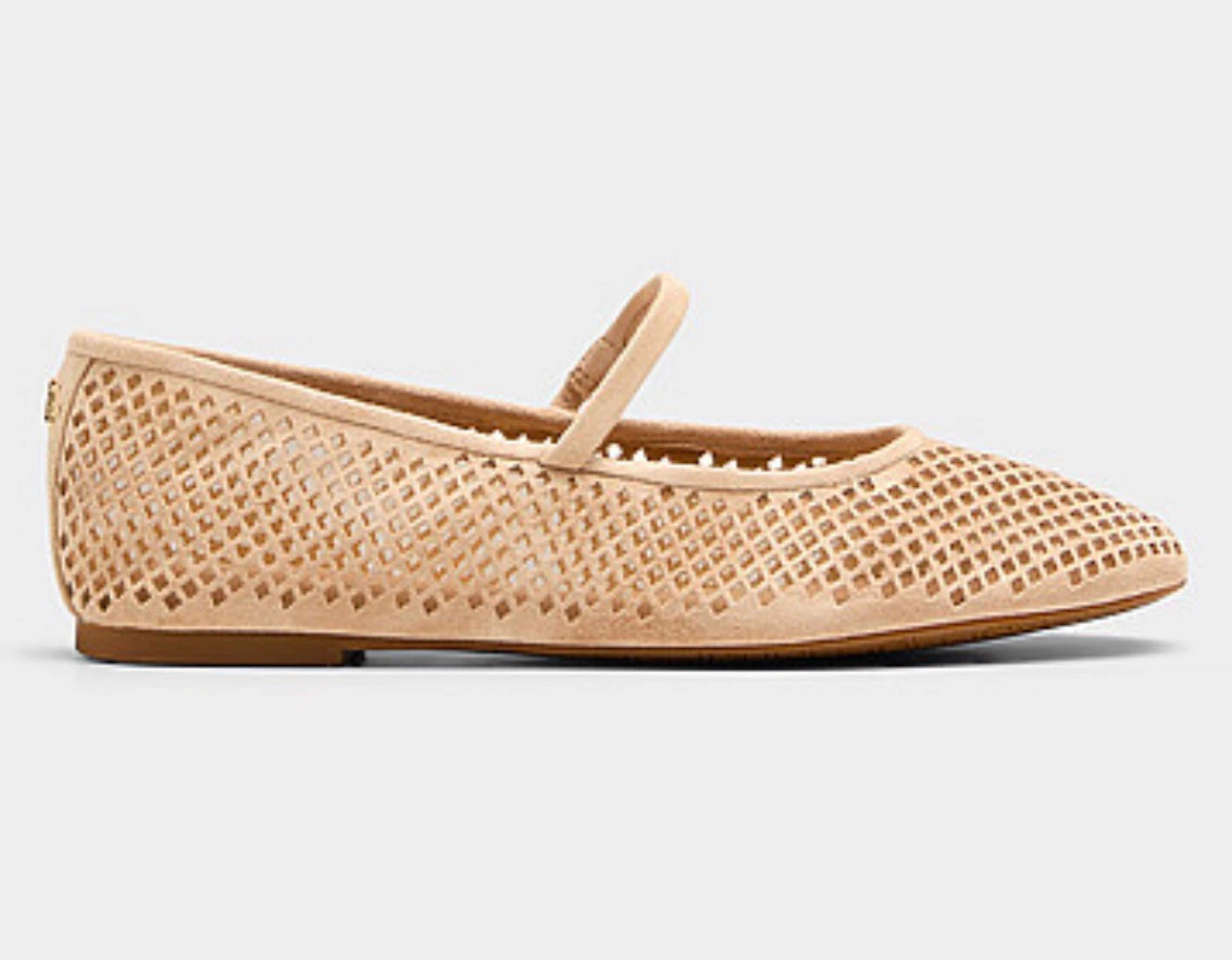 Lauren Ralph Lauren Jayna Suede Ballet Flats Size 11 BNIB