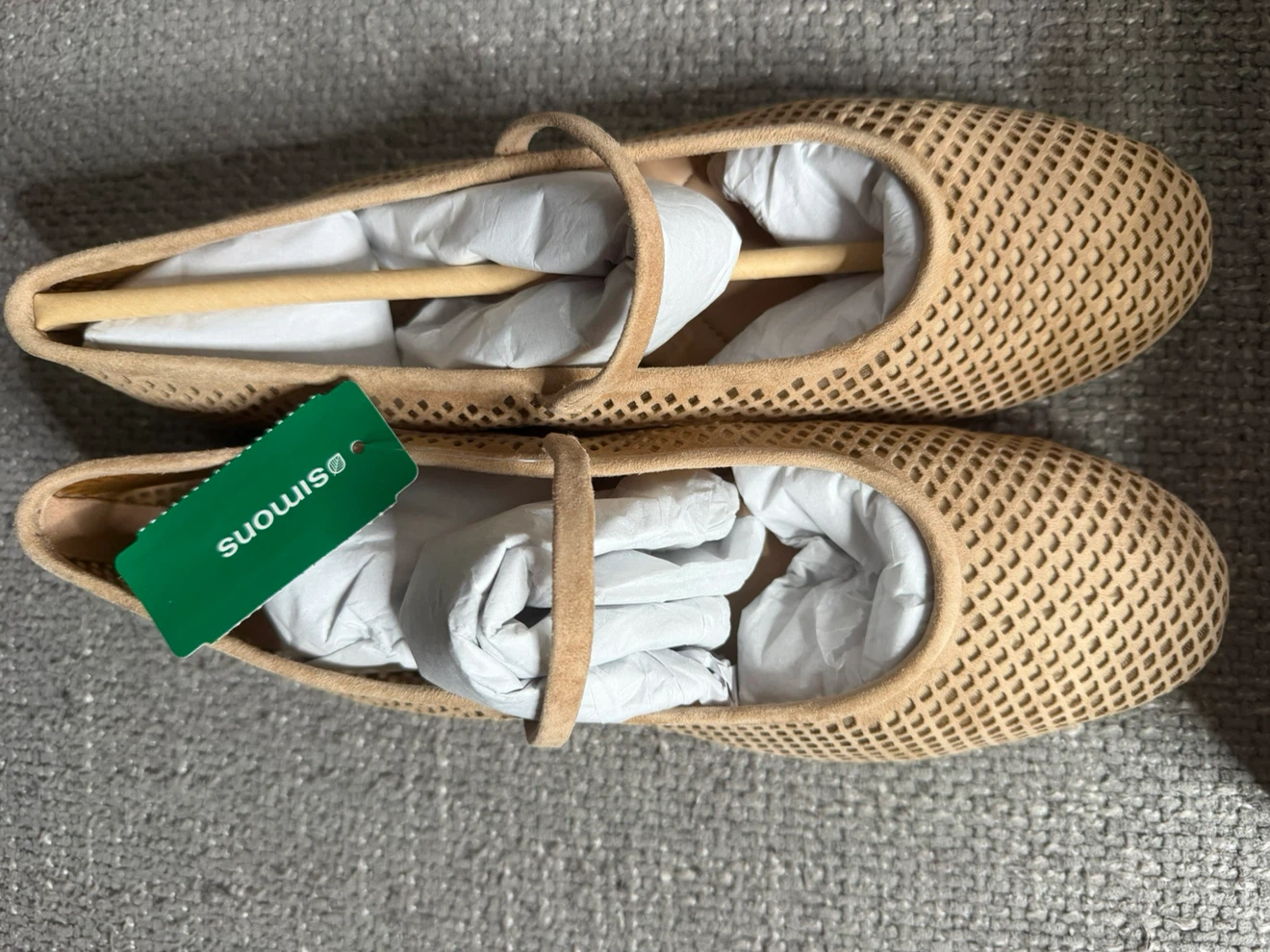 Lauren Ralph Lauren Jayna Suede Ballet Flats Size 11 BNIB - photo 4