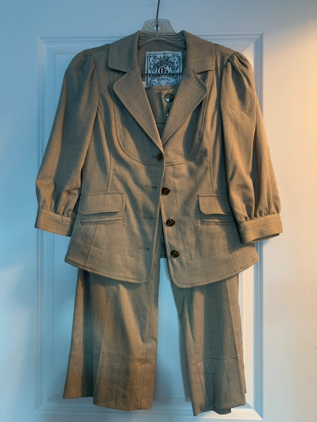 Guess Herringbone Suit Set