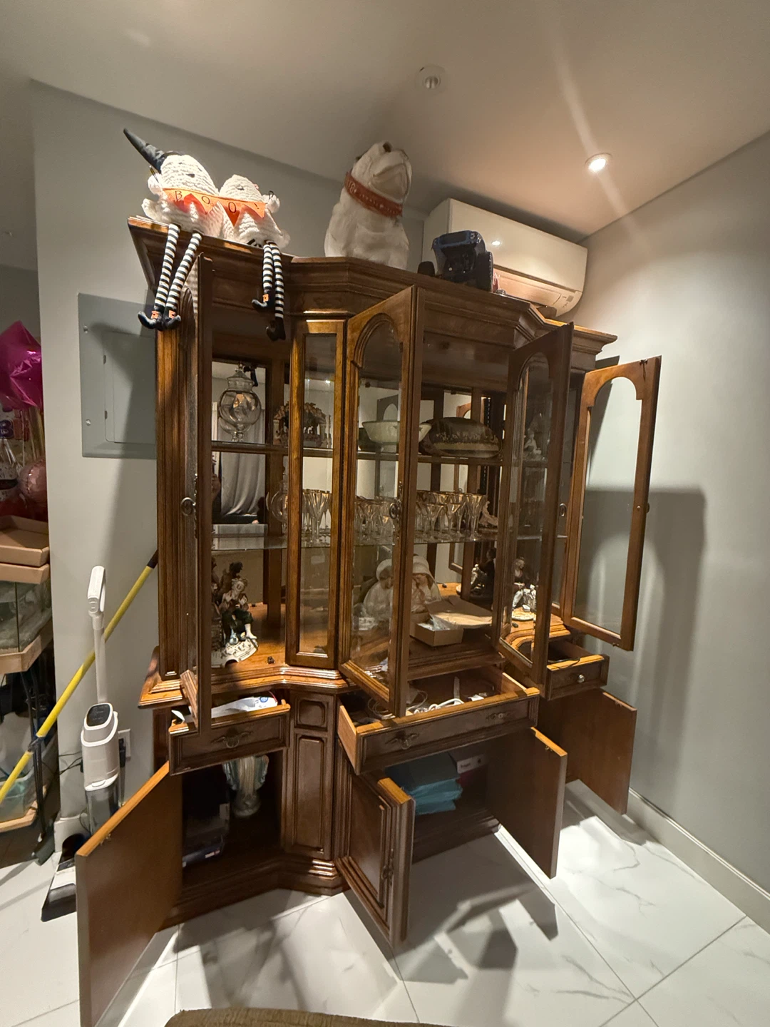 Traditional 100% Varnished Wood Cabinet - photo 3