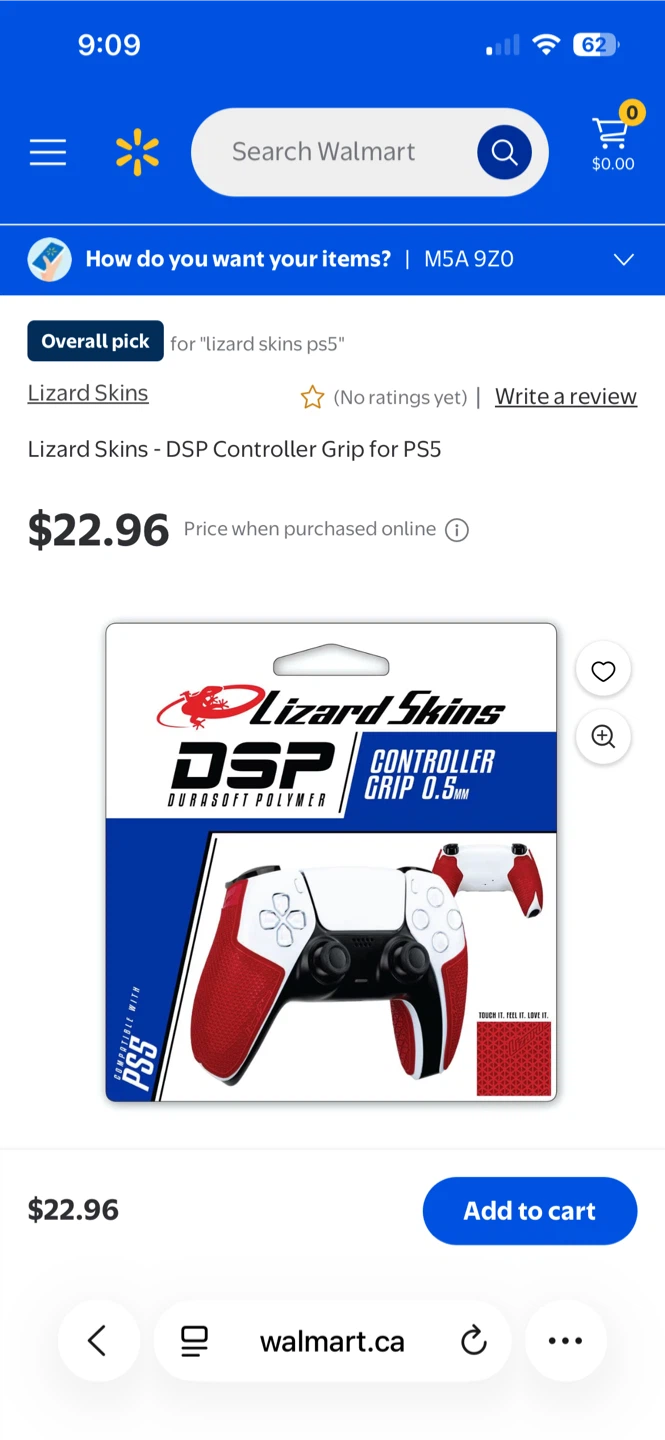 $22 Lizard Skins DSP Controller Grip for PS5 - photo 2