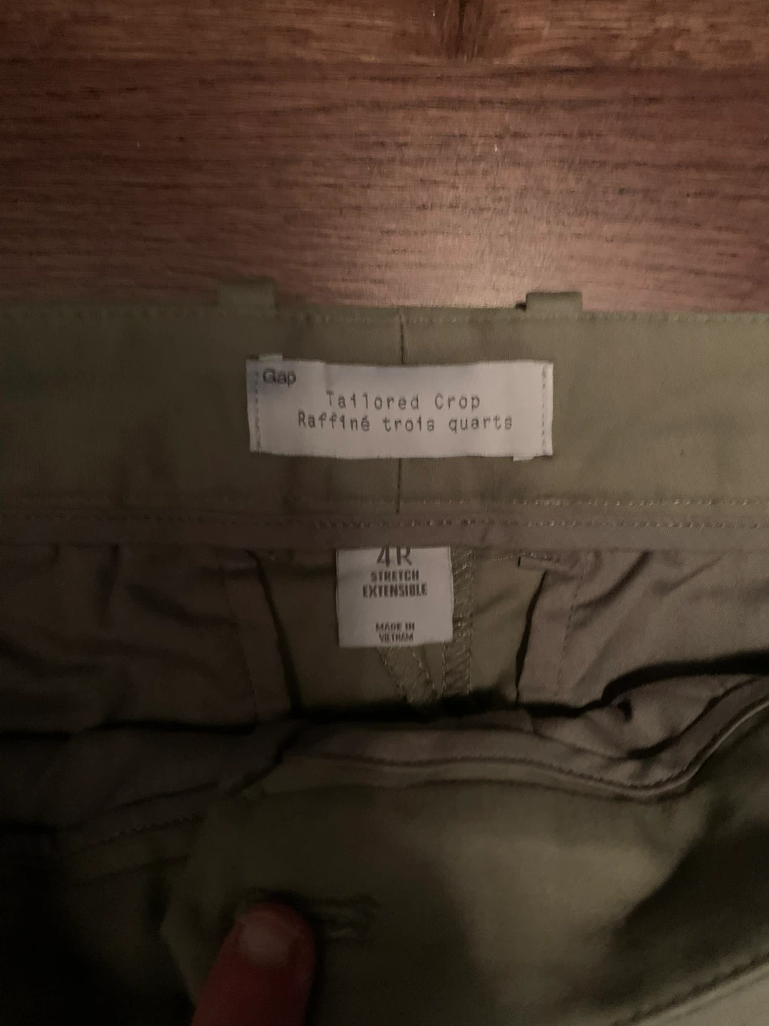 Gap Tailored Crop Pants 4R - photo 2
