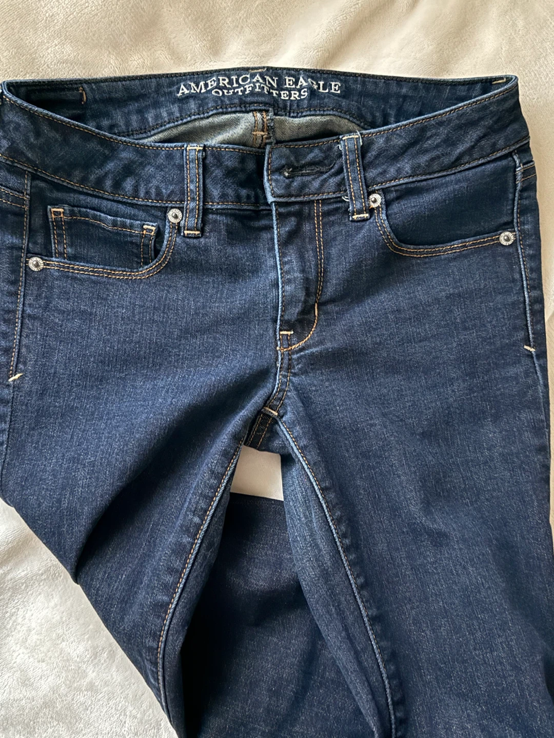American Eagle Super Stretch Skinny Jeans – Dark Blue - photo 2