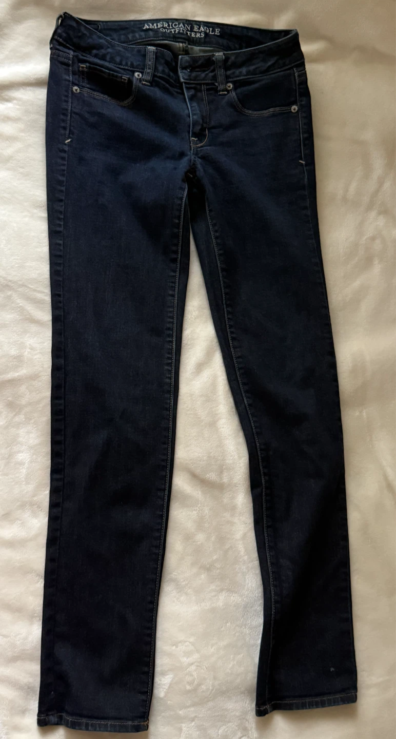 American Eagle Super Stretch Skinny Jeans – Dark Blue - photo 3