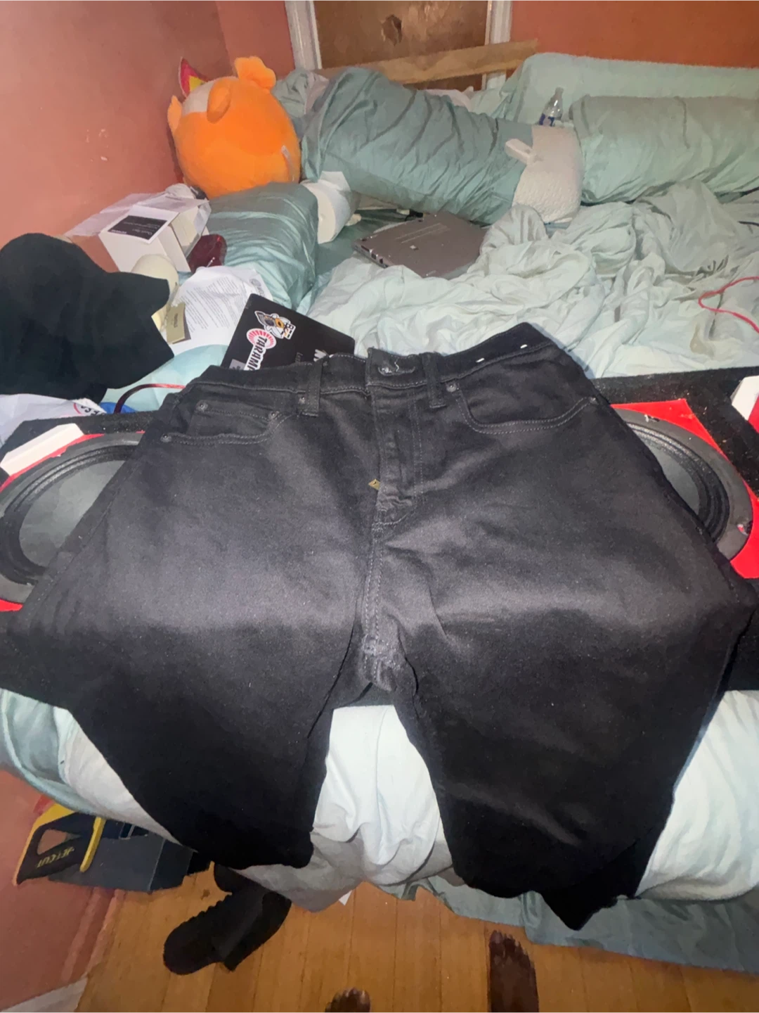 Hollister Slim Straight Jeans Black