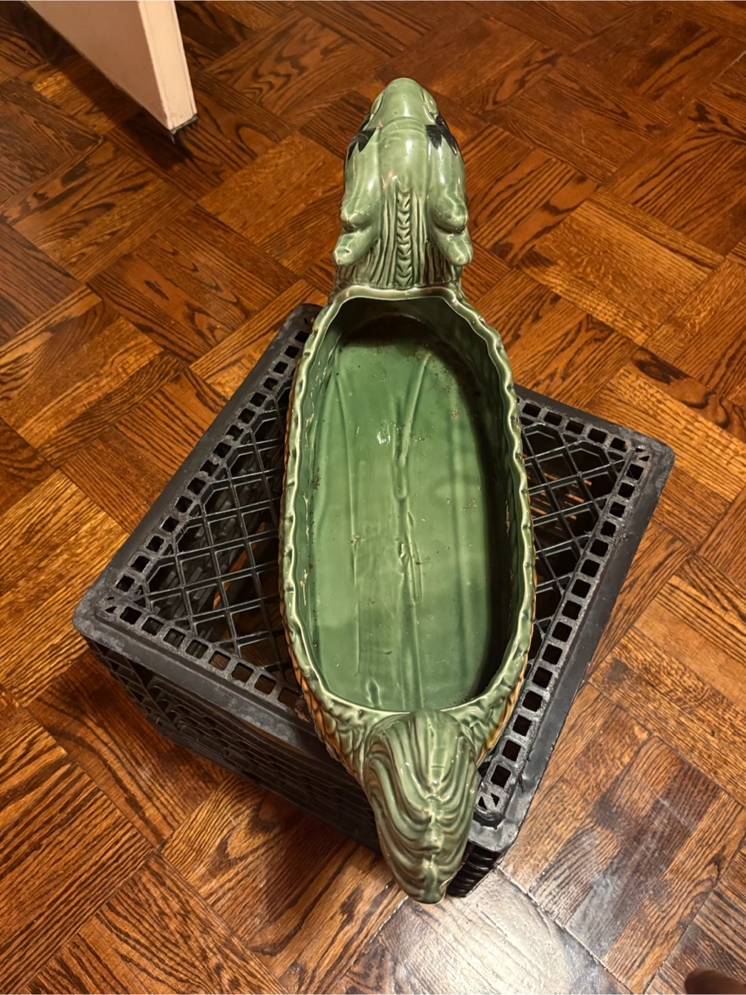 Ceramic Dragon Boat Serving Dish - photo 4