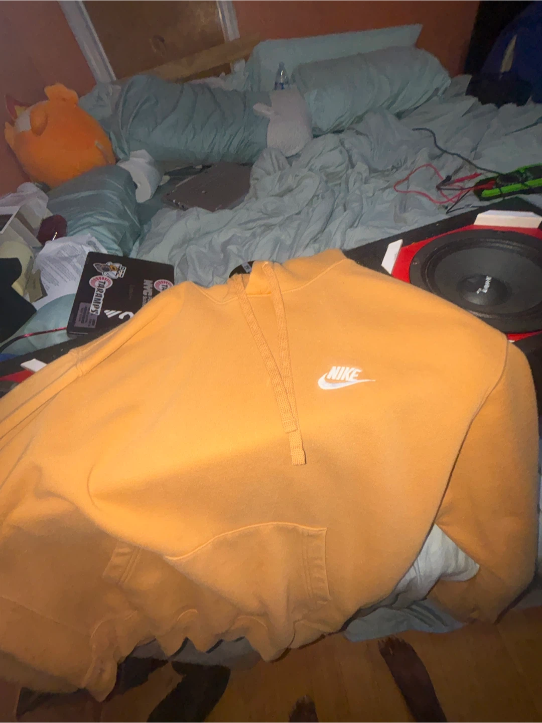 Nike Mustard Yellow Hoodie
