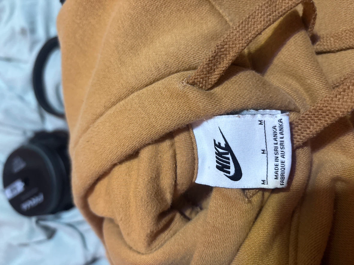 Nike Mustard Yellow Hoodie - photo 3