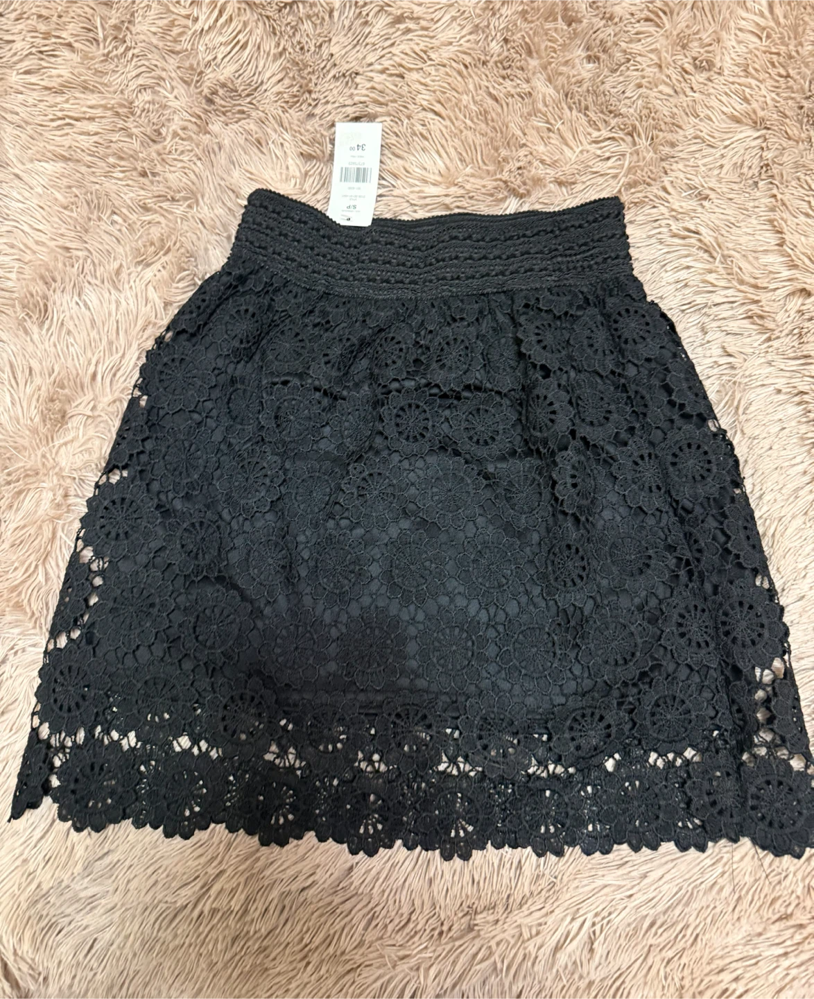 Suzy Shier Black Lace Skirt - photo 2